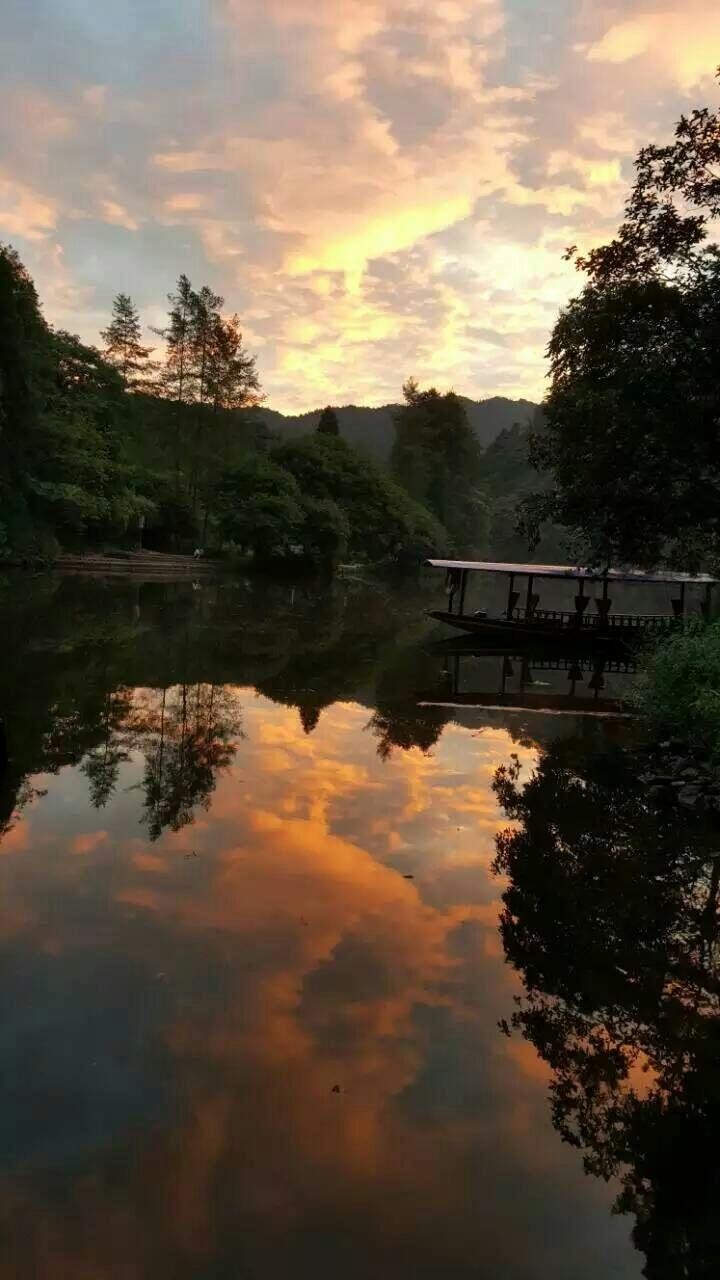 大洪海碼頭晚景